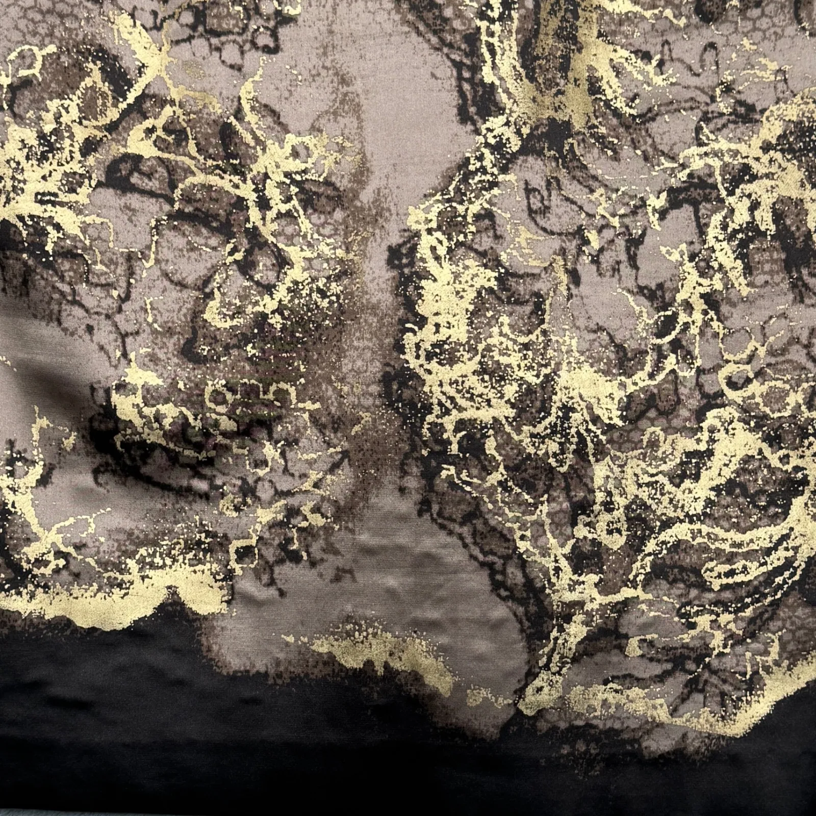 Tahari‎ Dress Women's 4 Brown Gold Metallic Sheath Cocktail Glam Holiday Party - Image 6