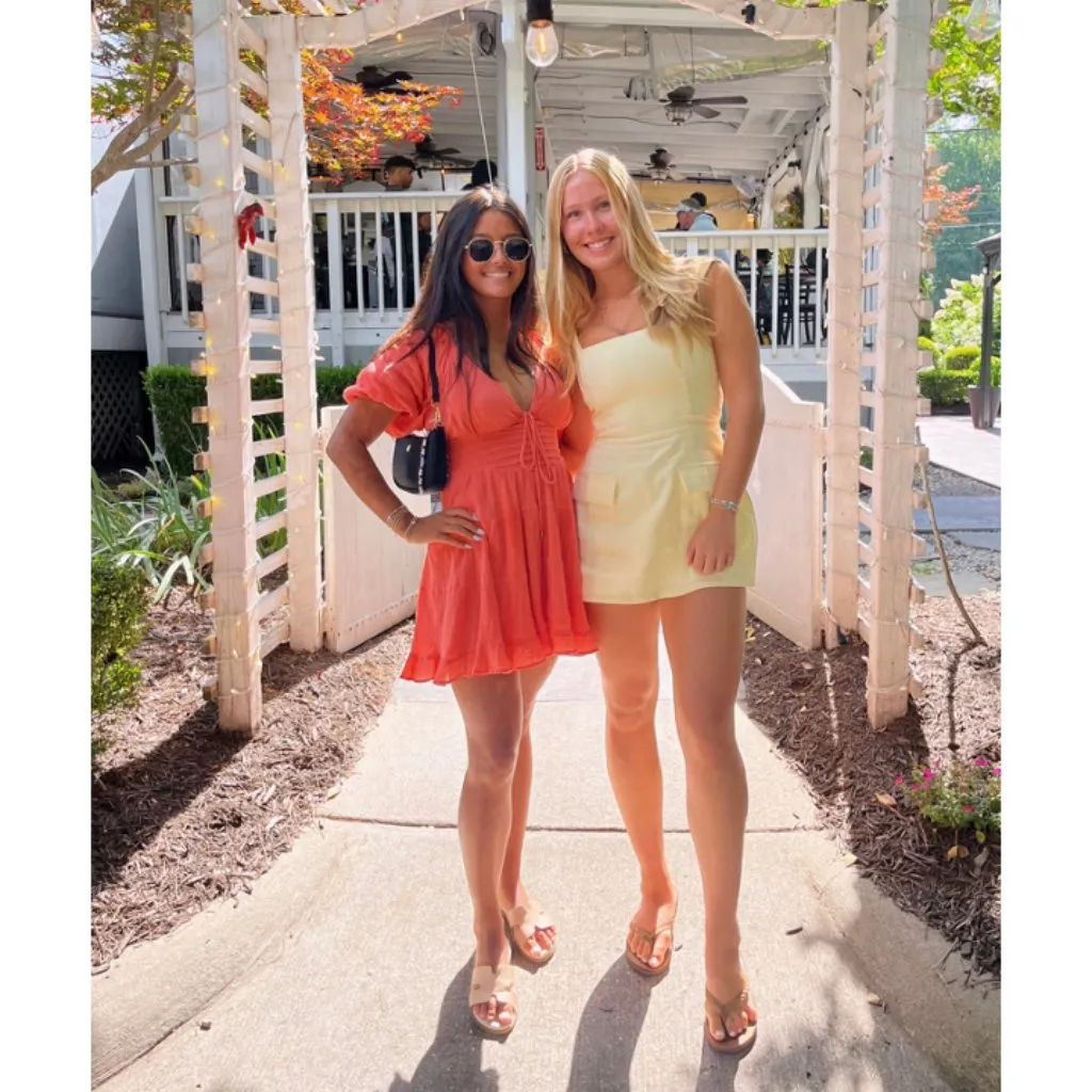 FREE PEOPLE Perfect Day Mini Dress in Pink Size X-Small - Image 2