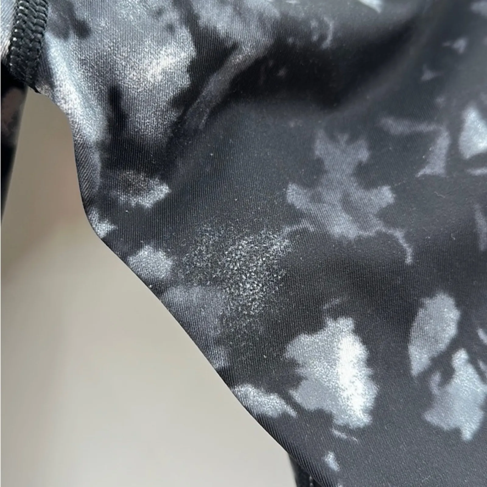 Lululemon Sun Runner Crop Leggings in Dusk Dye White Black Size 6‎ - Image 11