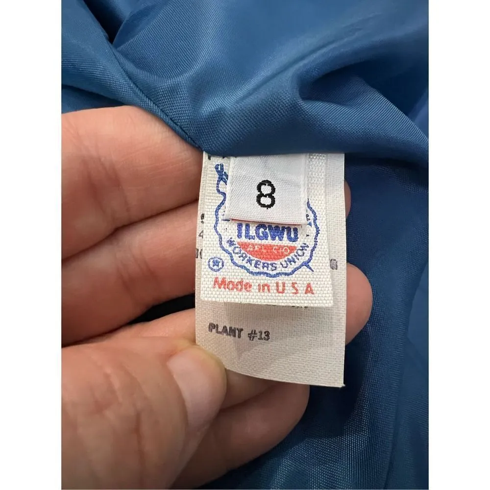 Givenchy sport blue vintage blazer jacket size 8 - Image 5