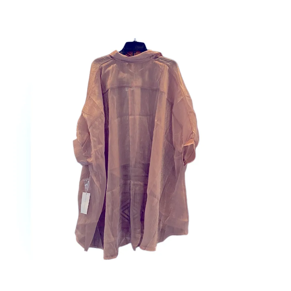 NWT - Sheer & Shimmery Top. - Image 2