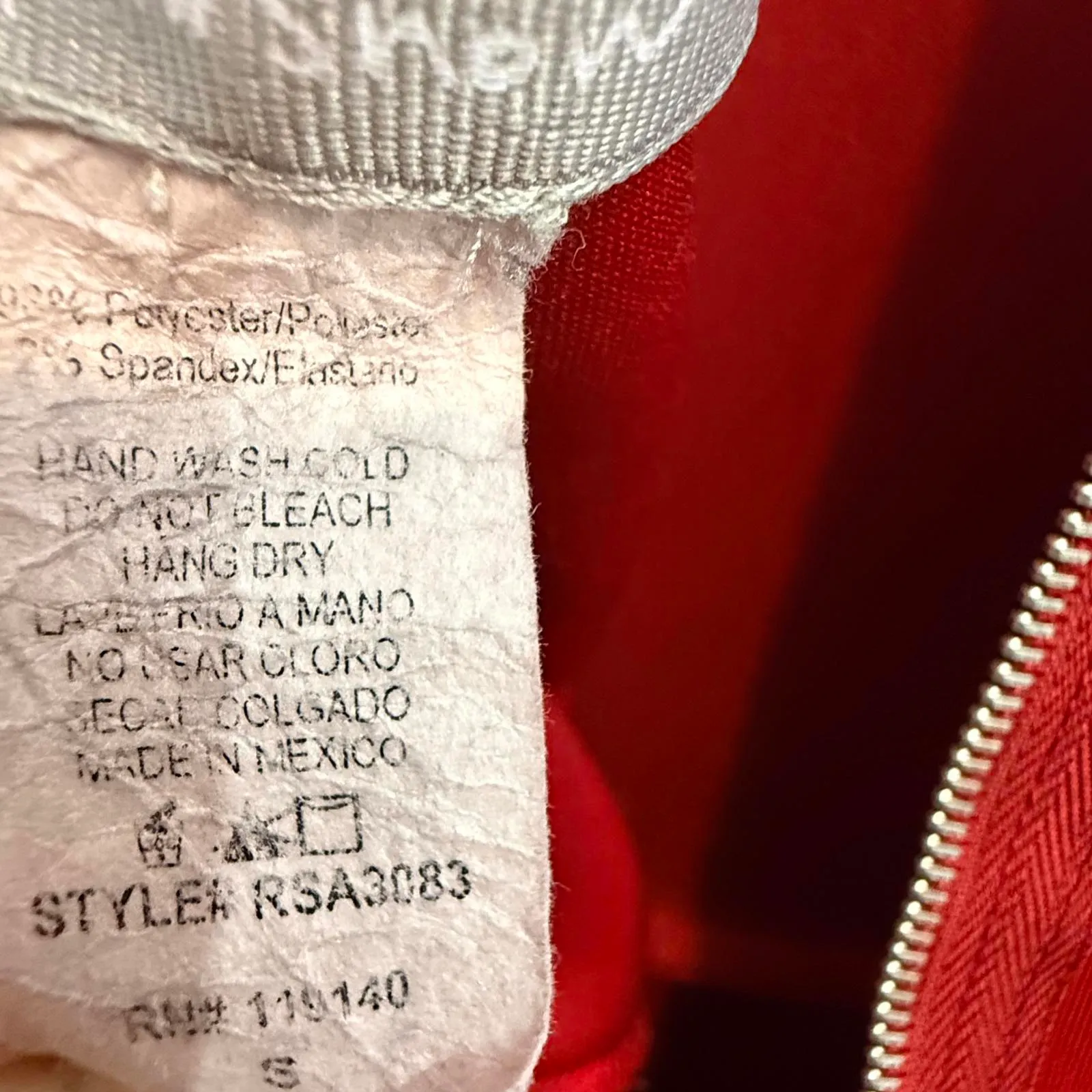 Red Halter Bodycon Dress Small Cutout Neck Zipper Back Cocktail Party - Image 10