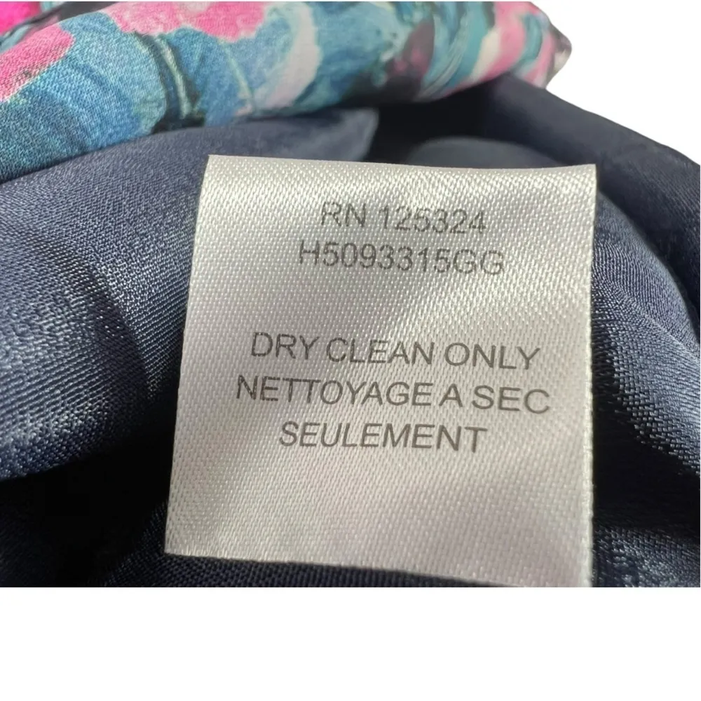 Haute Hippie Floral Print Silk Henley Shirt Dress‎ S - Image 16