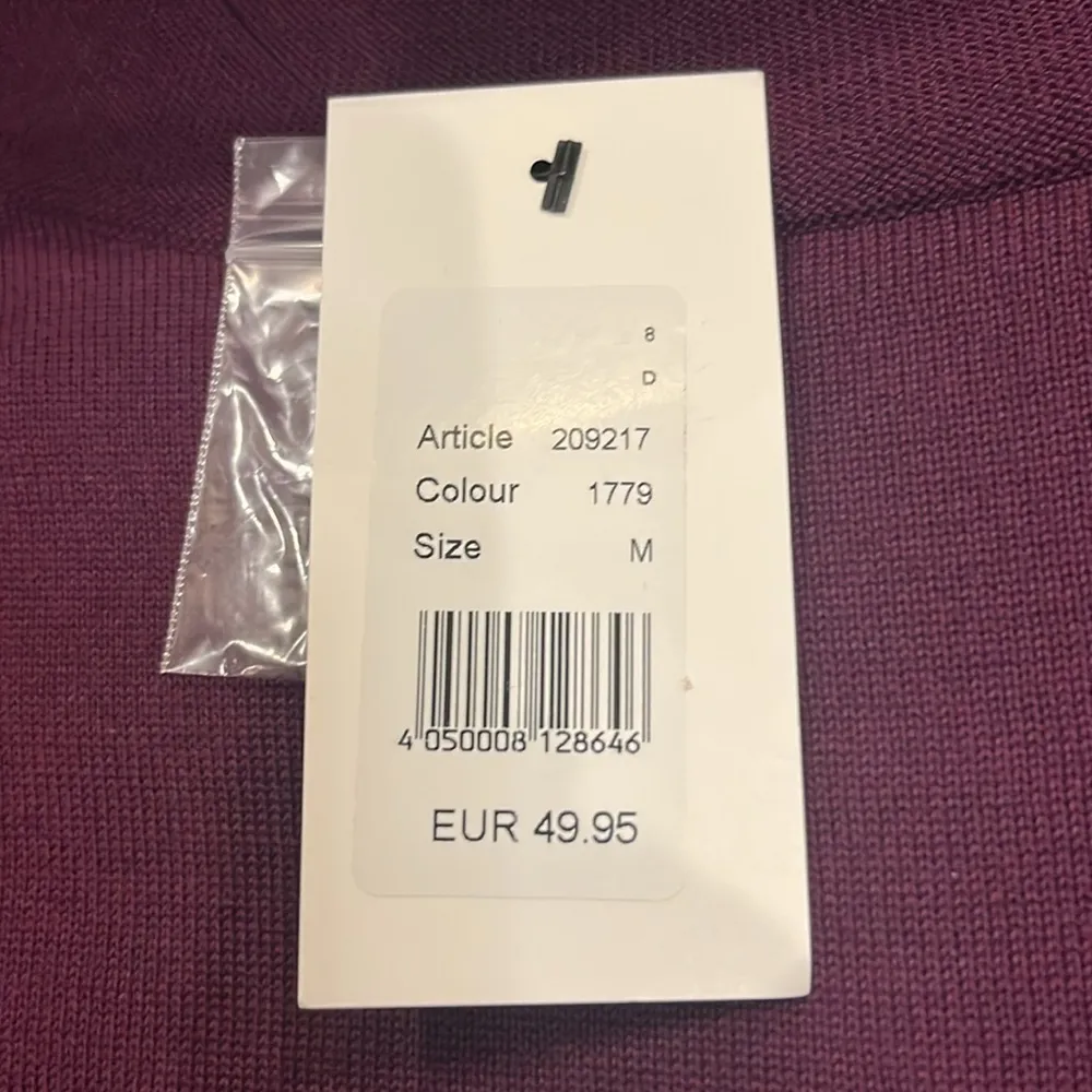 NWT Cecil Germany fine knit cowl neck sweater eggplant purple M - Image 6