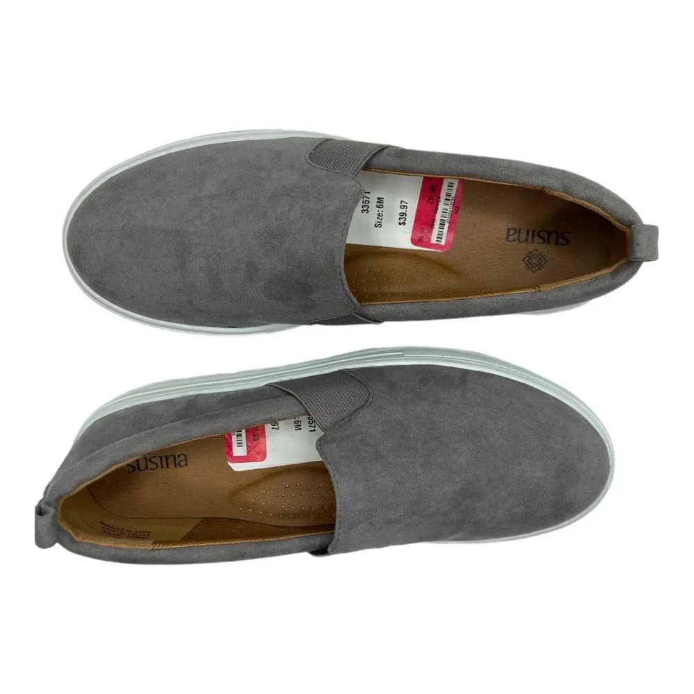 Susina Womens Holdan Platform Slip - Image 5