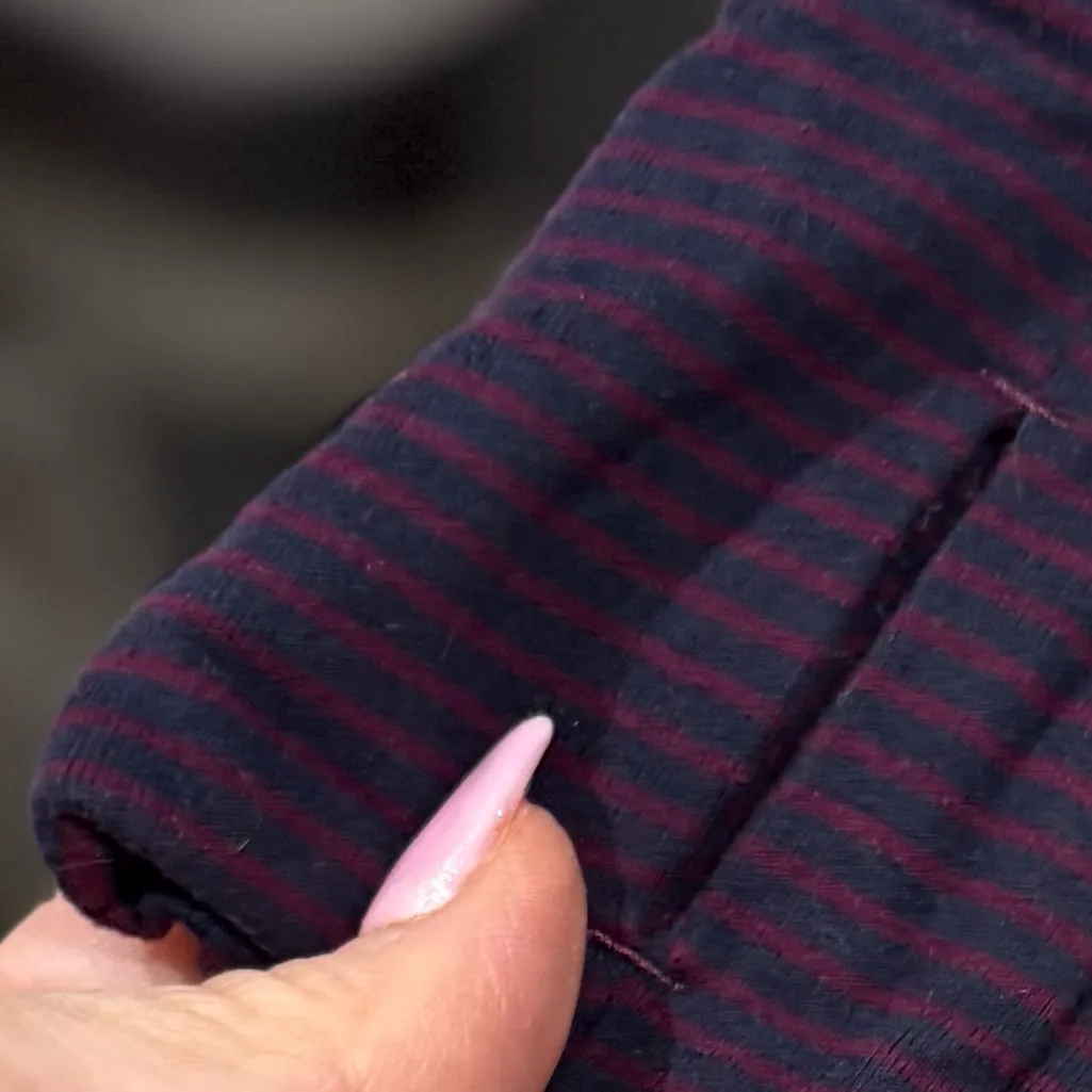 Lululemon Star Runner Pullover Hyper Stripe Plum / Plum - Image 5