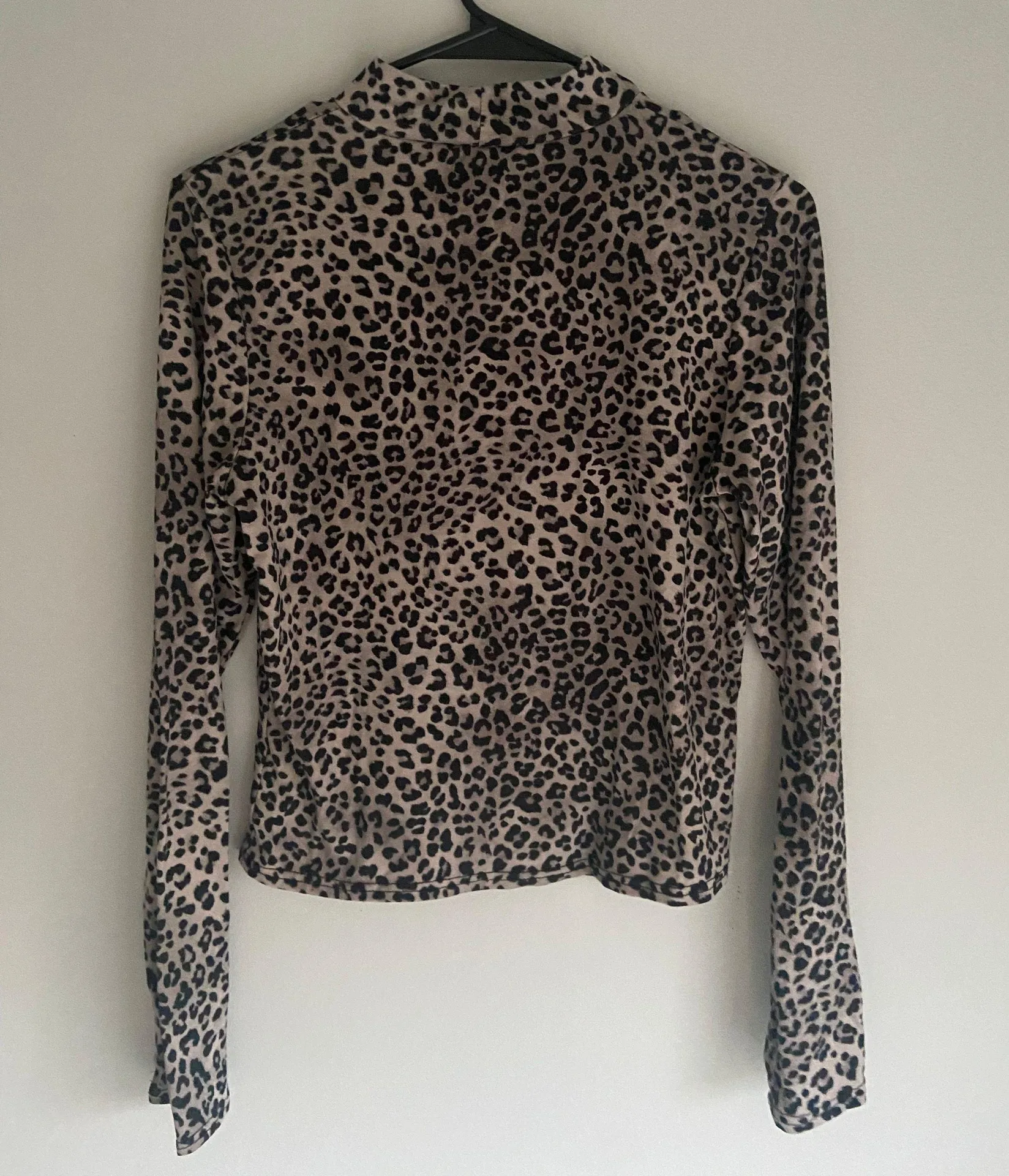 Leopard Print Turtleneck - Image 2