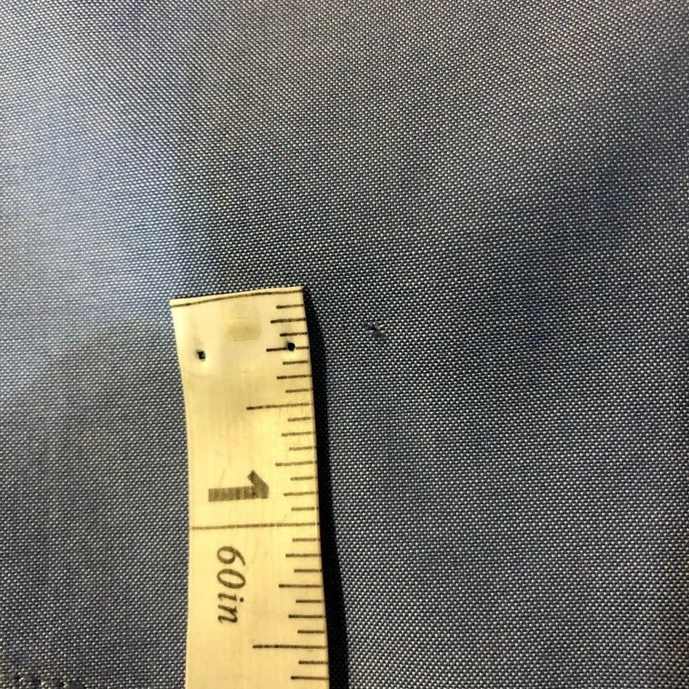 Eddie Bauer Wrinkle Resistant Blouse Womens XL Used Blue - Image 10