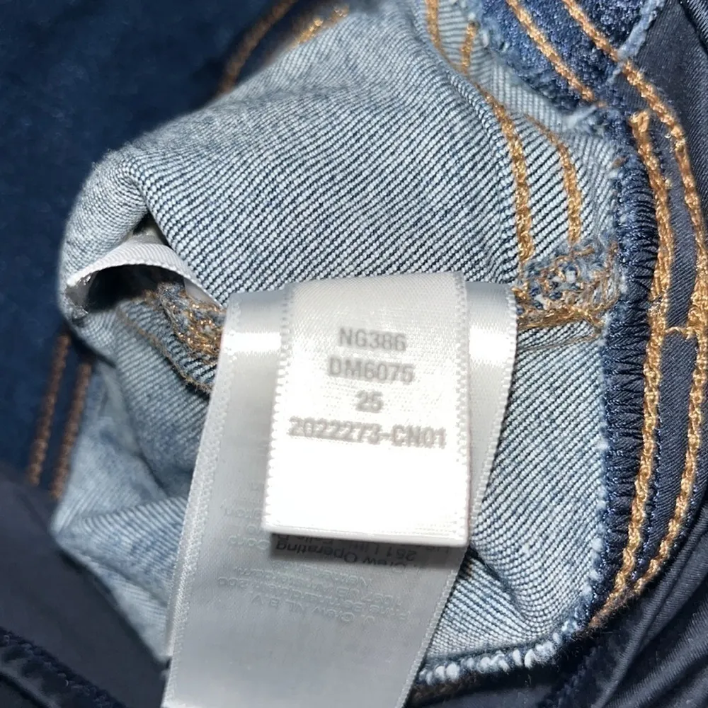 Madewell Maternity Over-the-Belly Skinny Jeans Blue Coronet‎ Wash 25 - Image 9