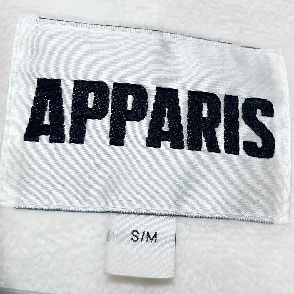 APPARIS Rare Gingham Check Teddy Coat with Tie Waist Pink Jacket Womens Size S/M Size M - Image 12