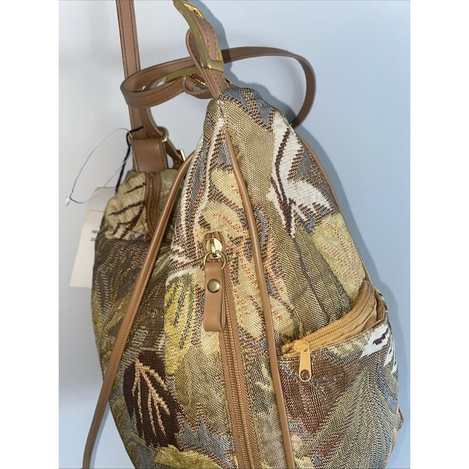 Bueno Tapestry Convertible Shoulder Bag Hobo Boho/backpack With Pull-out Purse - Image 10