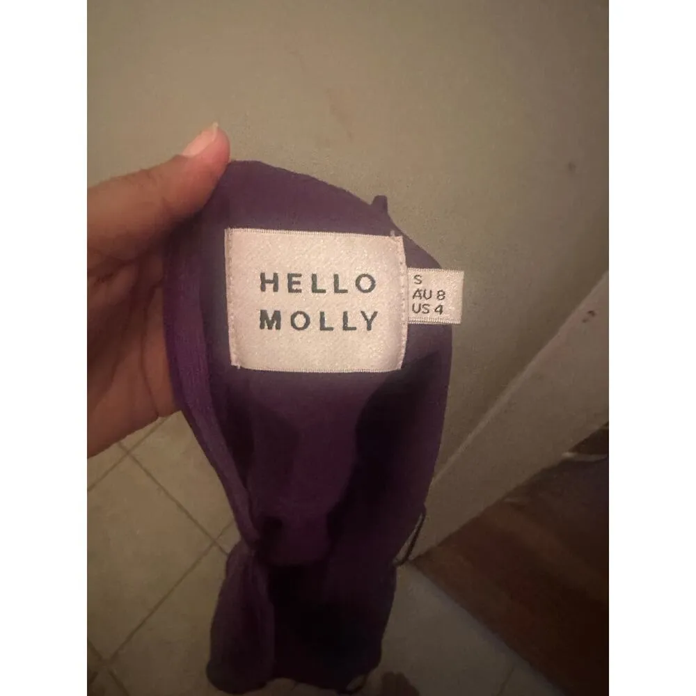 Hello Molly Purple Spin The Bottle Dress Purple - Image 7