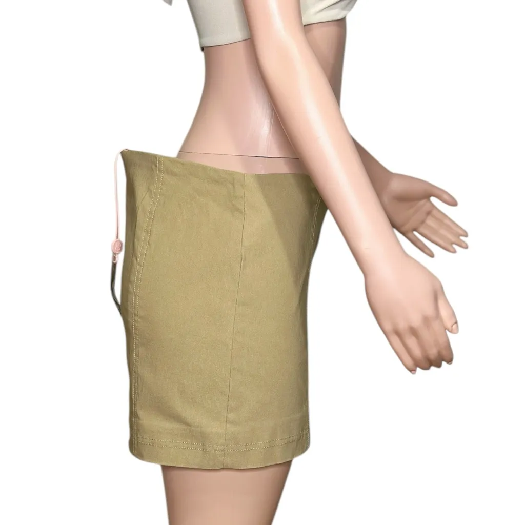 HOUSE OF CB Nisha Sculpting Mini Skirt, Tan, Large - Image 13