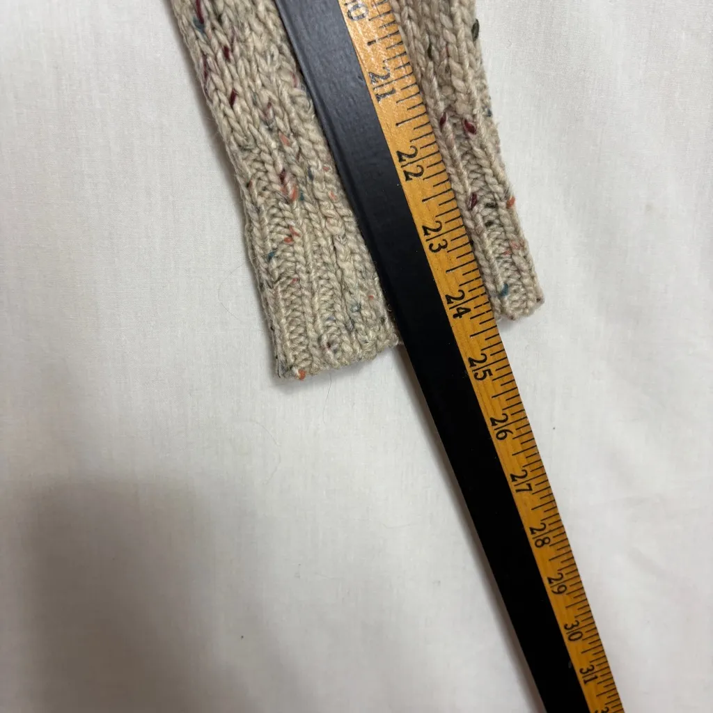 Abercrombie & Fitch Cardigan Womens S Cream Grandpa Dad Costal Grandma Timeless - Image 8