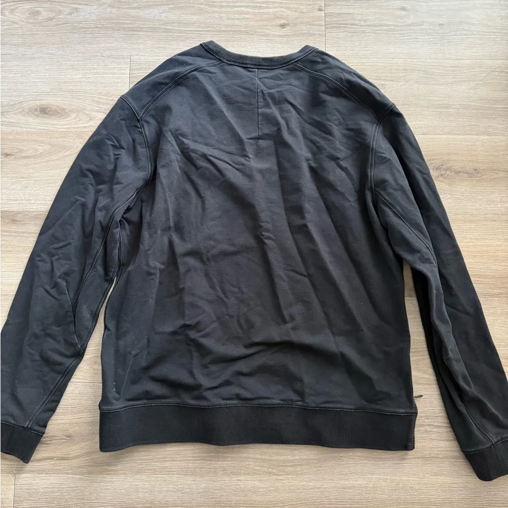 Lululemon Black Oversized Sweatshirt Size XL - Image 3