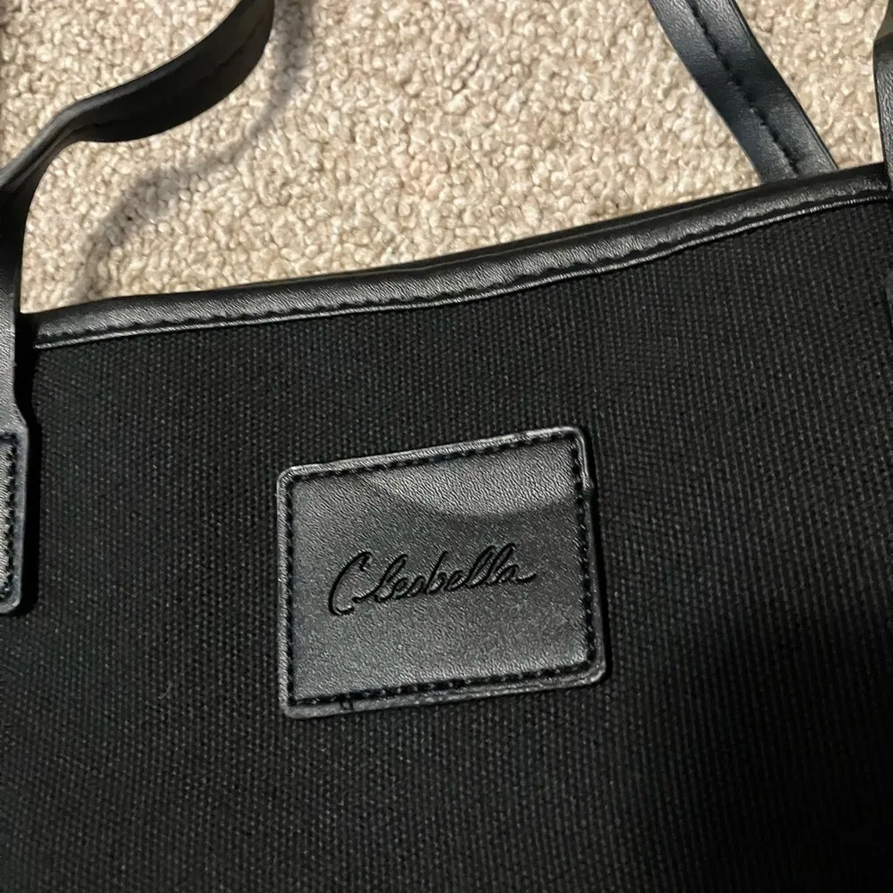 Cleobella NWT Black Canvas Tote Bag - Image 4