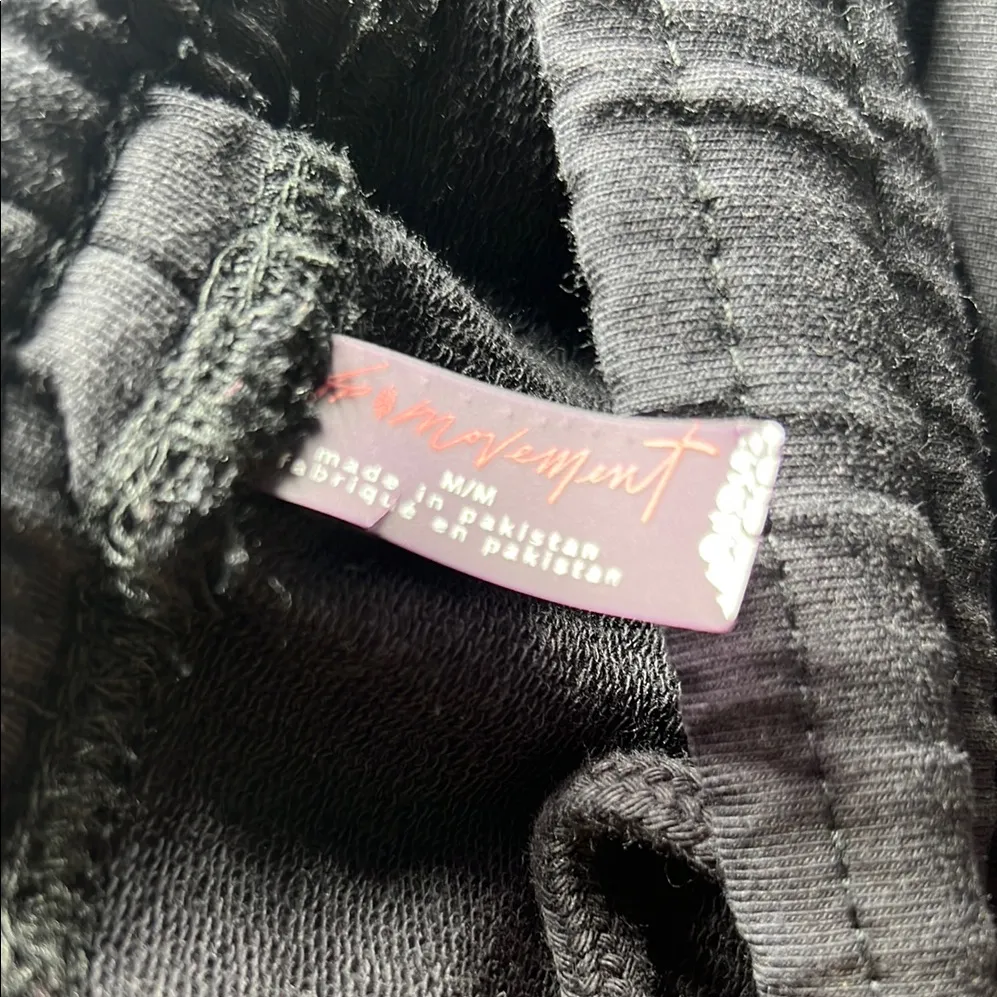 FREE PEOPLE Movement Field Goal Pants Women's Black Jogger. order(52) Size M - Image 2