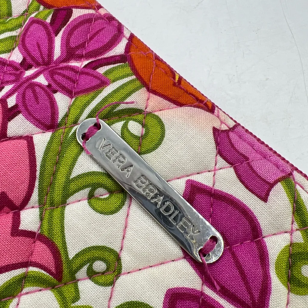 Vera Bradley Small Quilted Cosmetic Travel Bag Retired Lilli Bell Pattern - Image 6