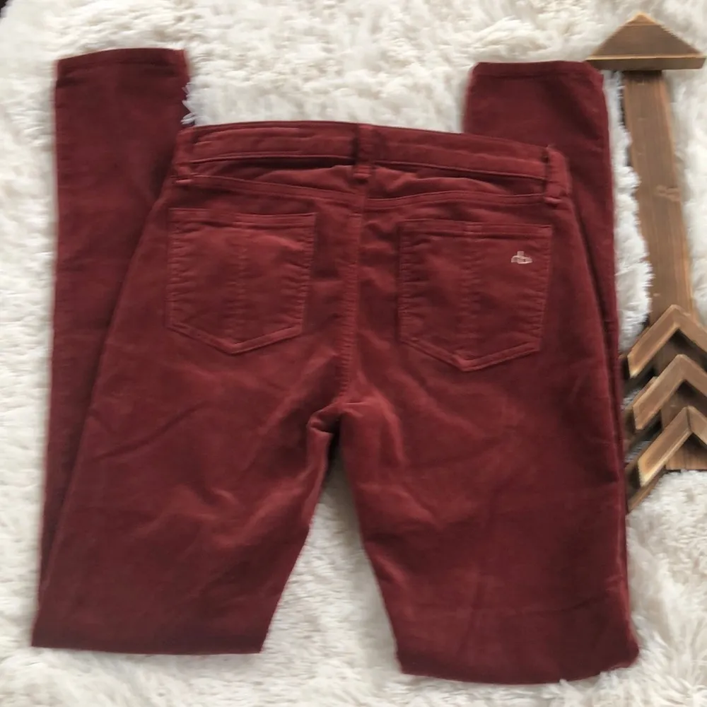 NWT Rag & bone Rust Corduroy Skinny Pants 26 - Image 3