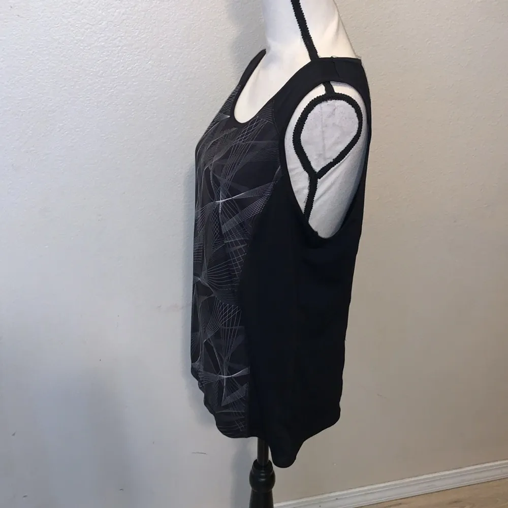 Quick Dry Black Lightweight Sleeveless Athletic Shirt - Image 4