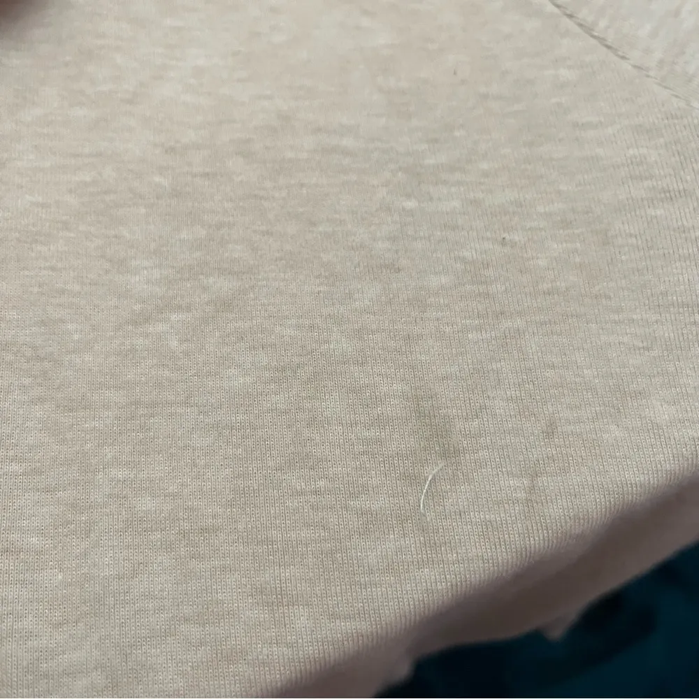 EADINVE Split Neck Pullover Long Sleeve Relaxed Fit Knit Top Beige S Tan - Image 4