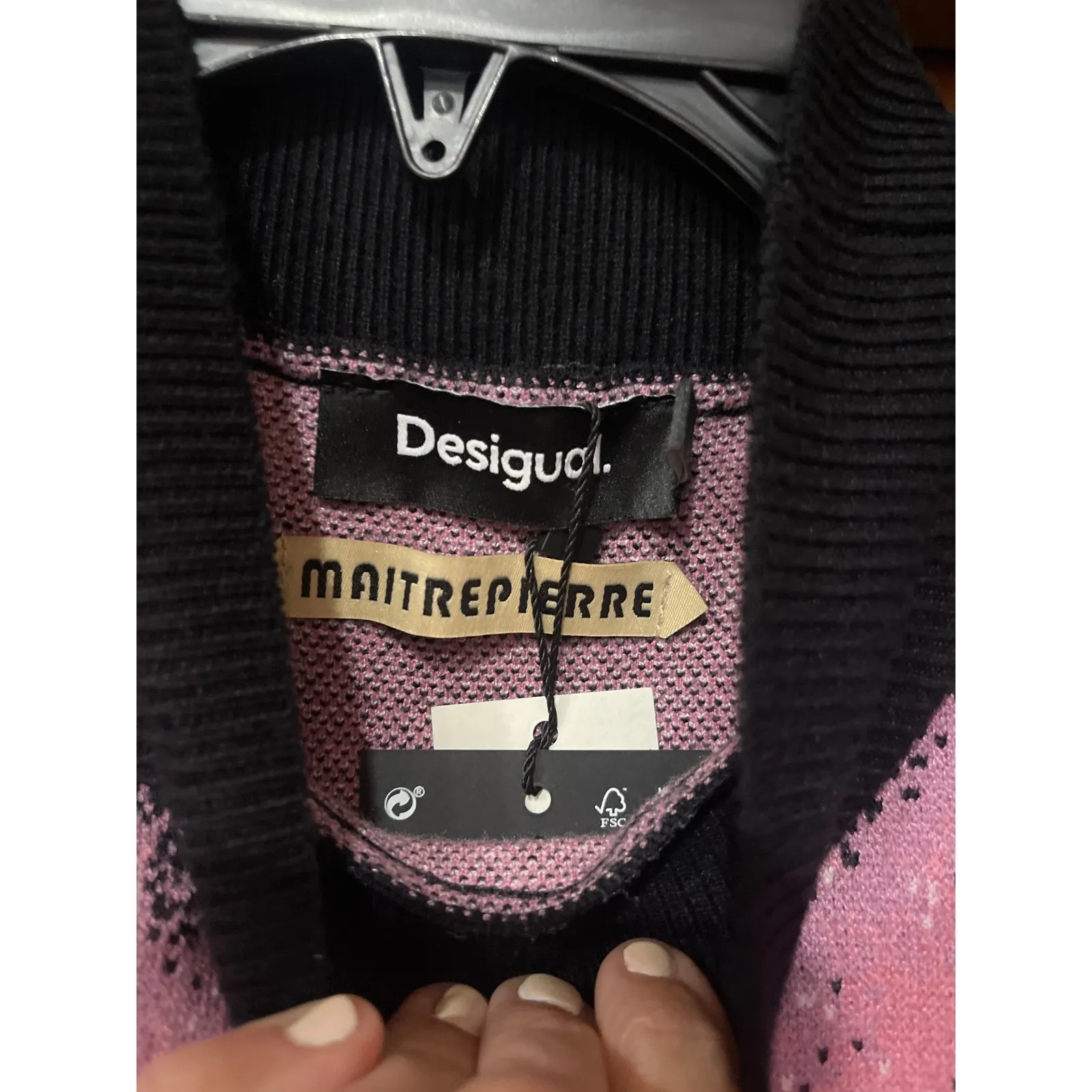 Desigual MAITREPIERRE GRADIENT DRESS Large - Image 3