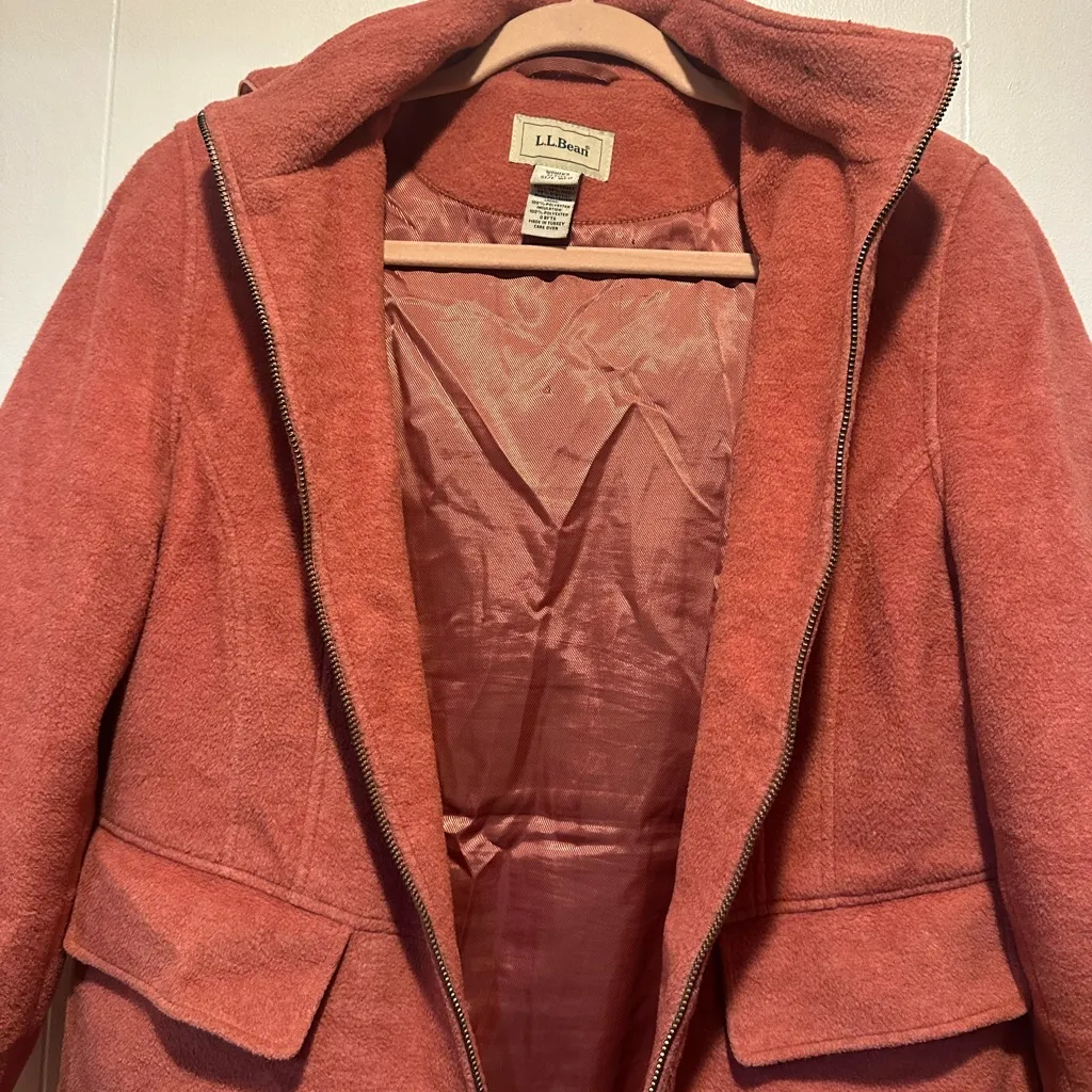 LL Bean winter coat size mp Pink - Image 5