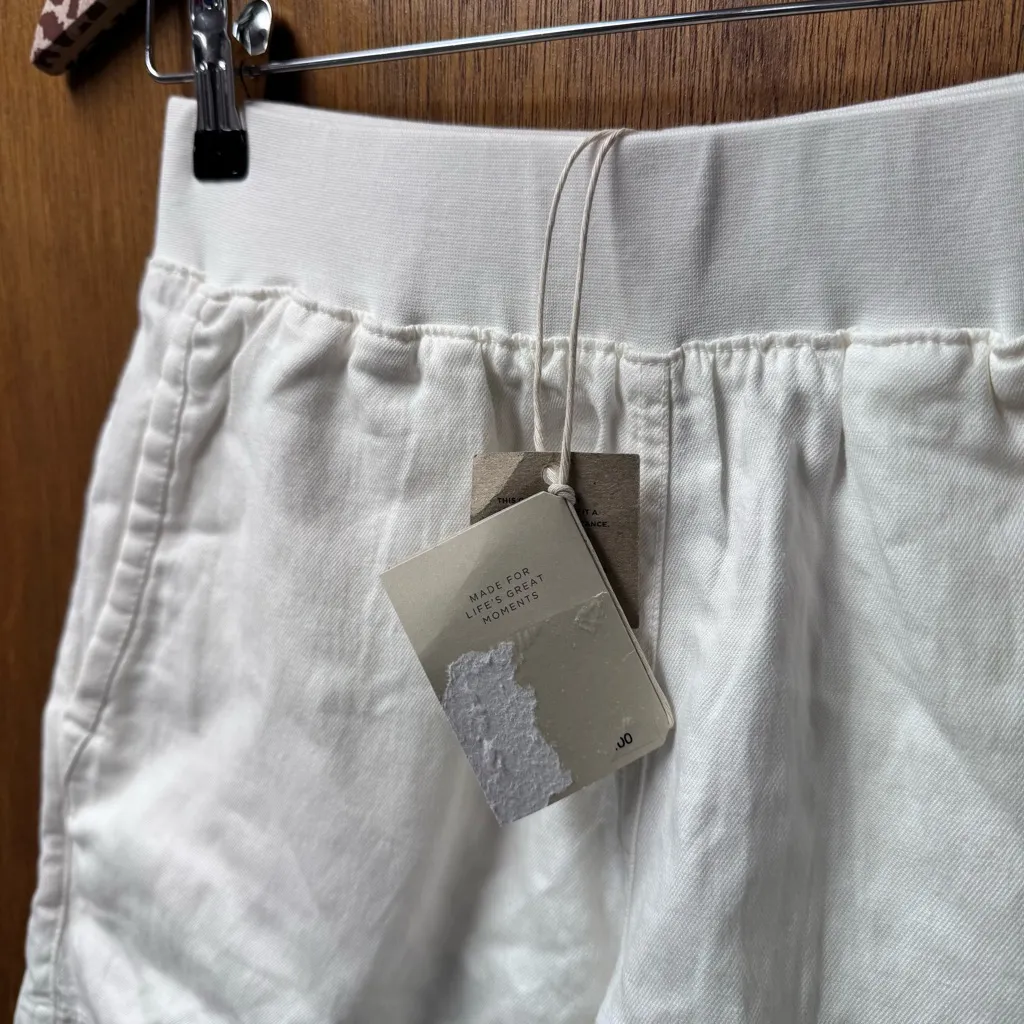 NEW Faherty Arlie Day Shorts Womens Pull On White Small S NWT - Image 5