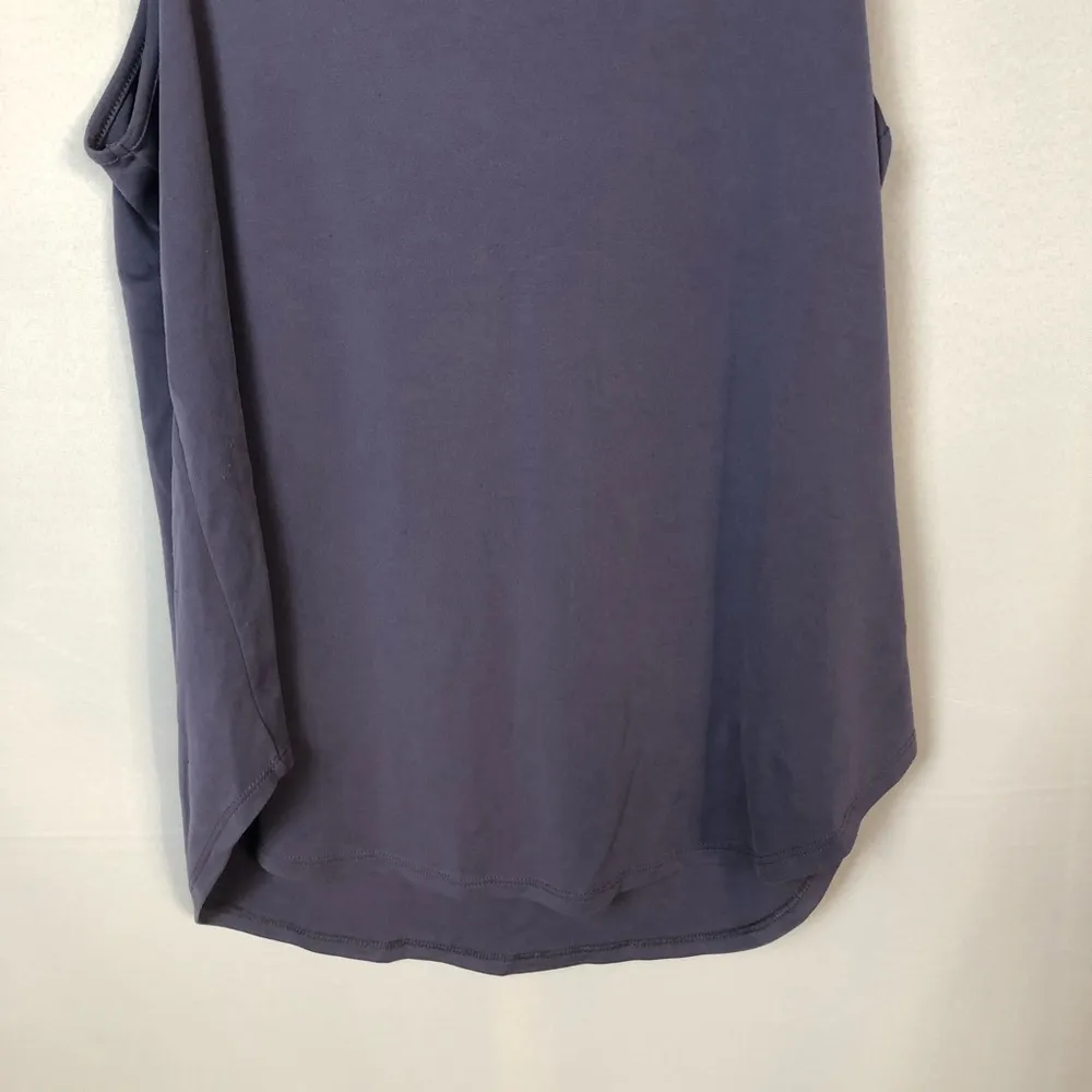 Boutique Kaileigh Purple Cowl Neck Sleeveless Tank Top L - Image 38
