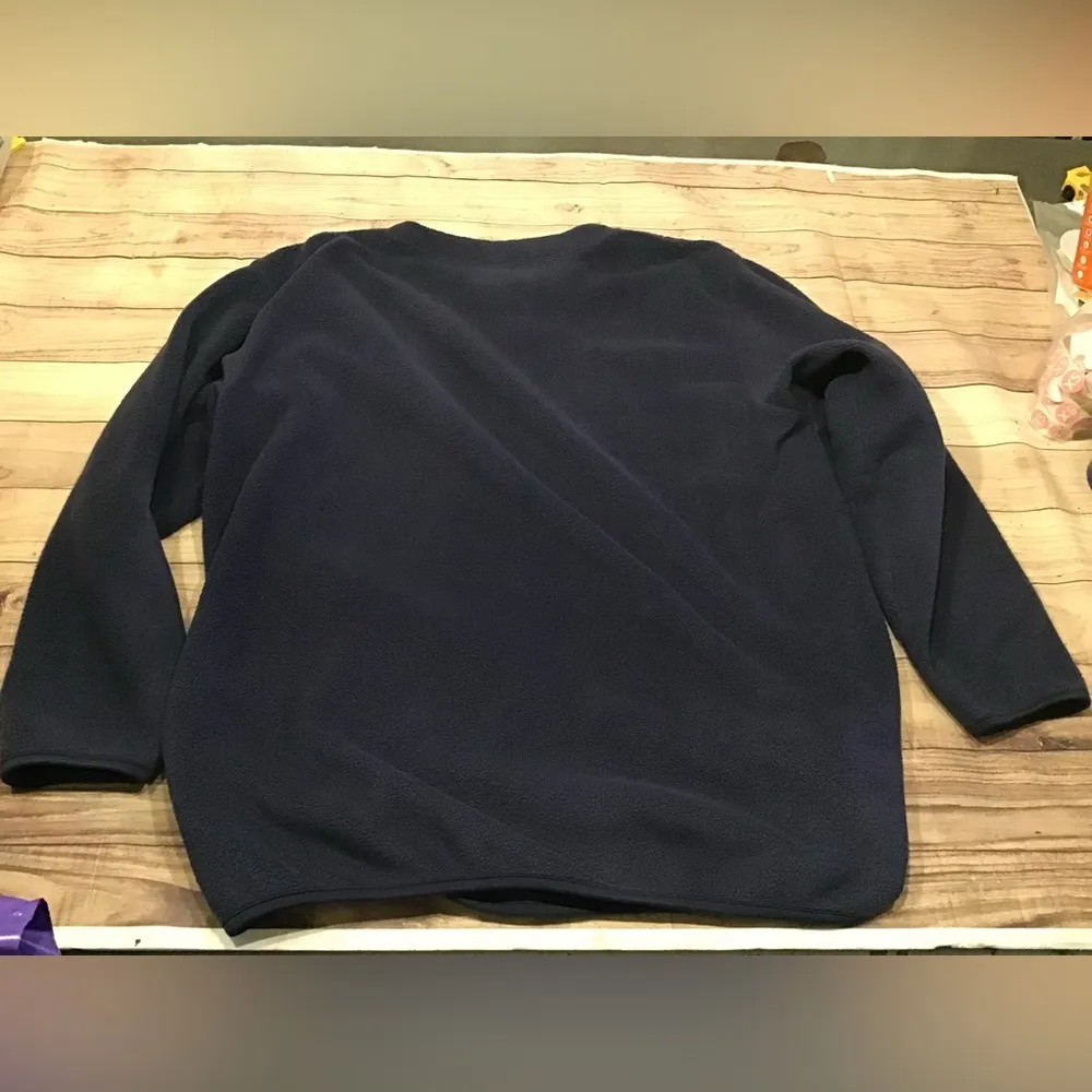 Vintage disney Mickey Mouse embroidered sweater shirt navy blue size XXL - Image 7