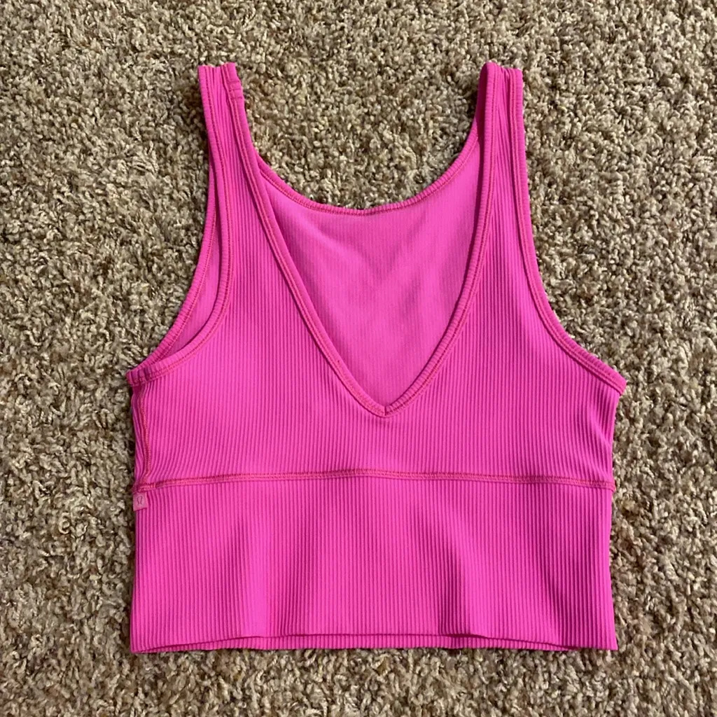 Lululemon Power Pivot Ribbed Tank Top - Image 2