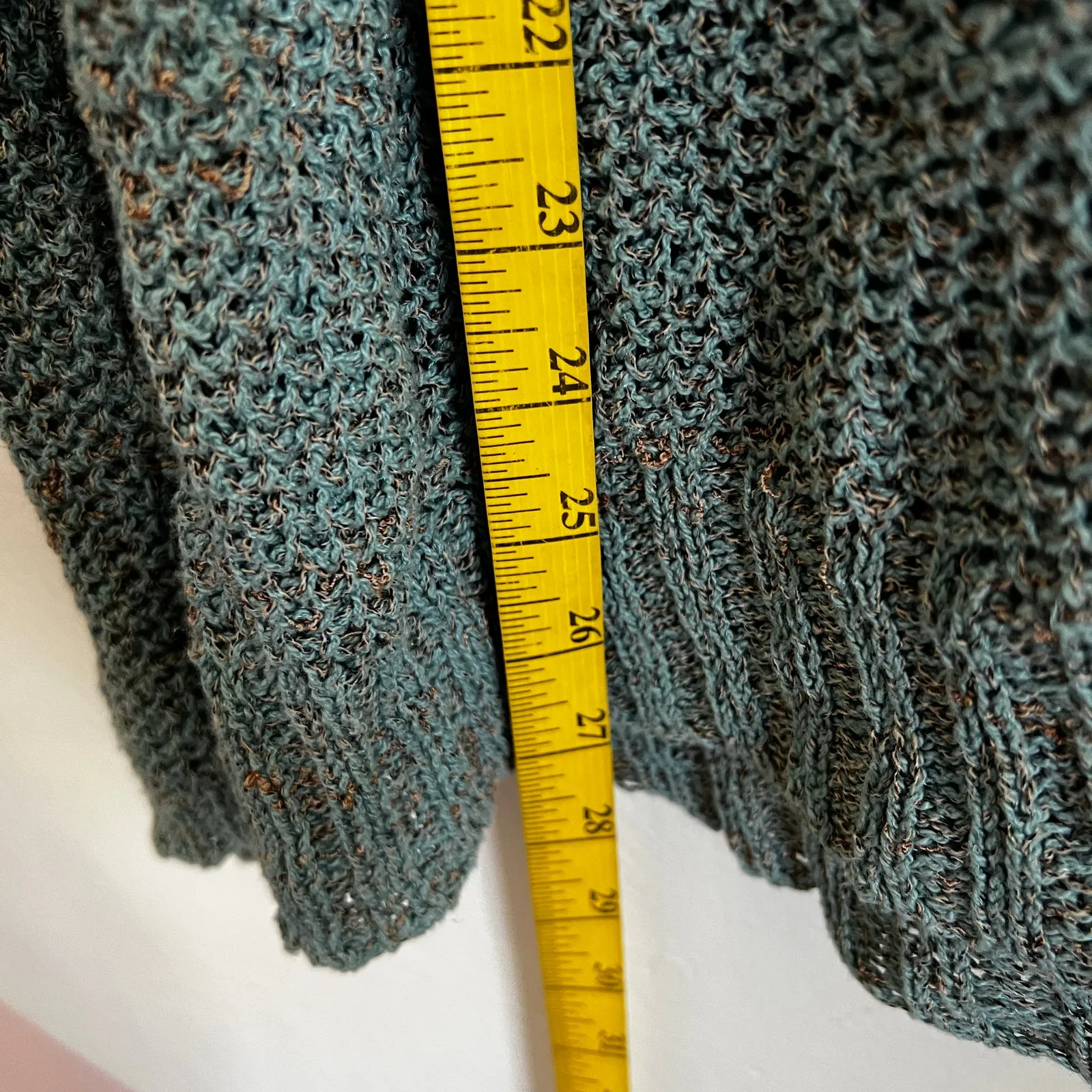 Free People Crochet Sweater Oversized Bohemian‎ Boho Festival Small - Image 10