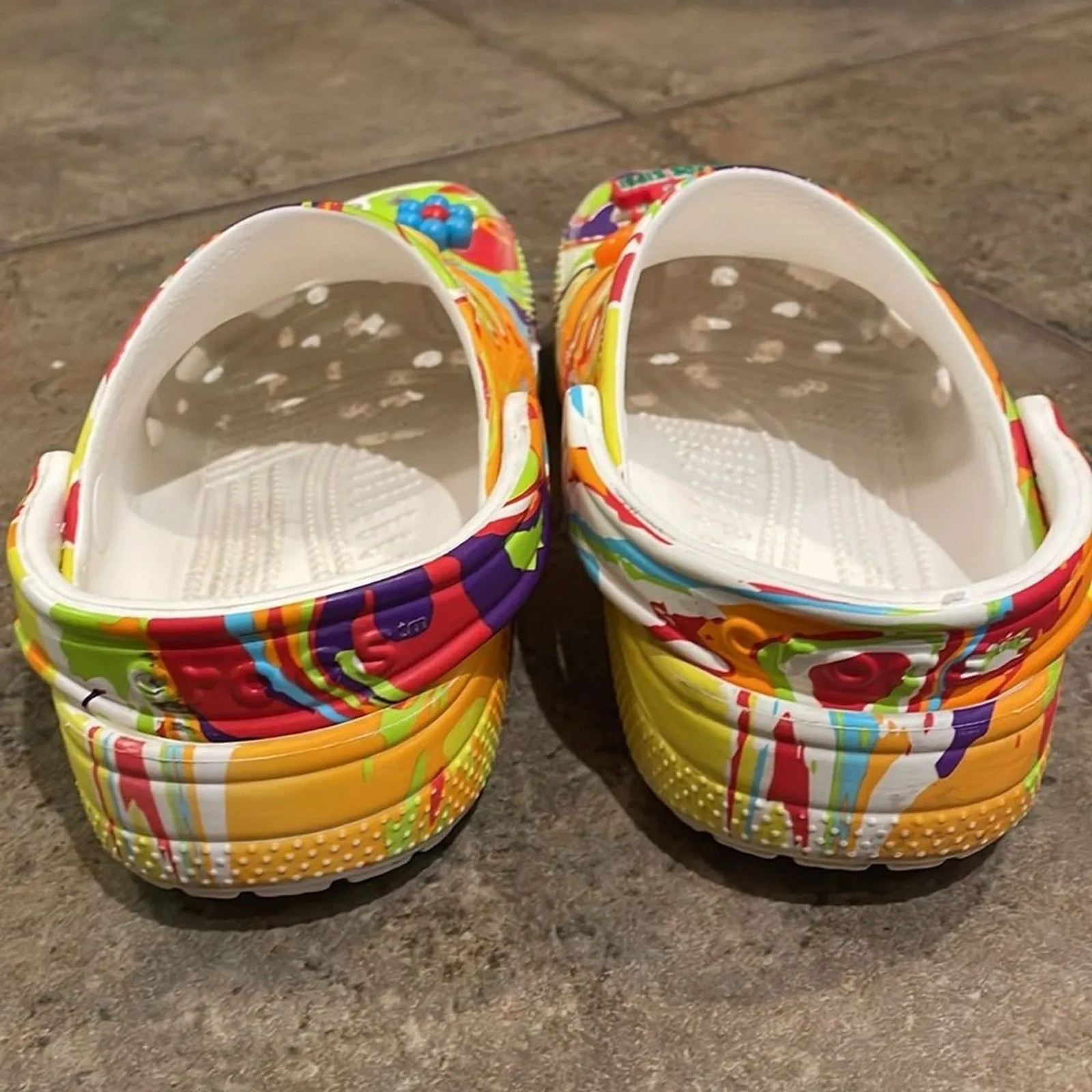 CROCS x Trix Classic Clog Shoe Unisex Size J4 and Womens 6 Limited Edition - Image 6