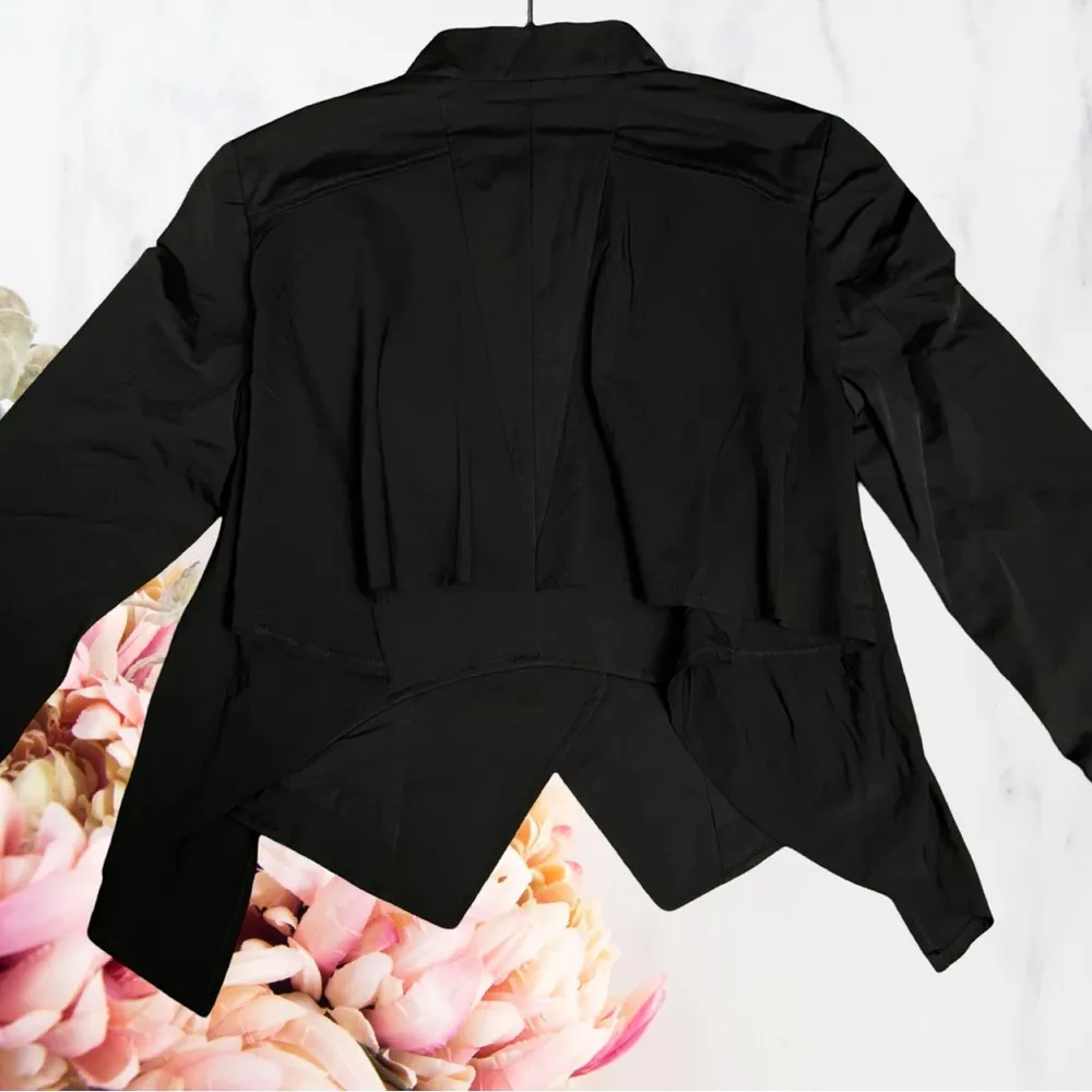 BLANC NOIR DRAPED BACK BLAZER~ SIZE SMALL - Image 6
