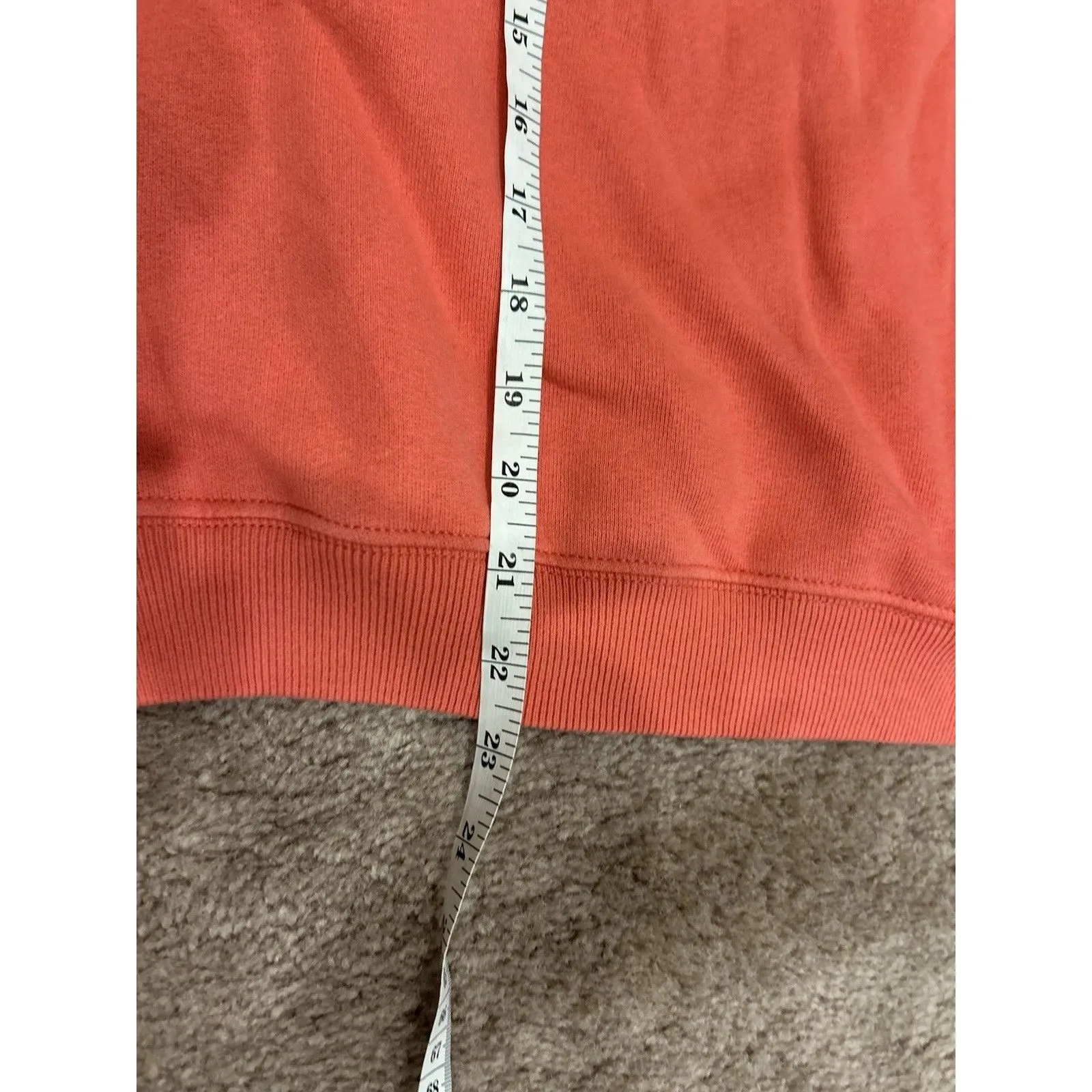 Ralph Lauren Polo Fleece Crewneck sweatshirt pants sweatsuit Amalfi Red S/XS New - Image 8