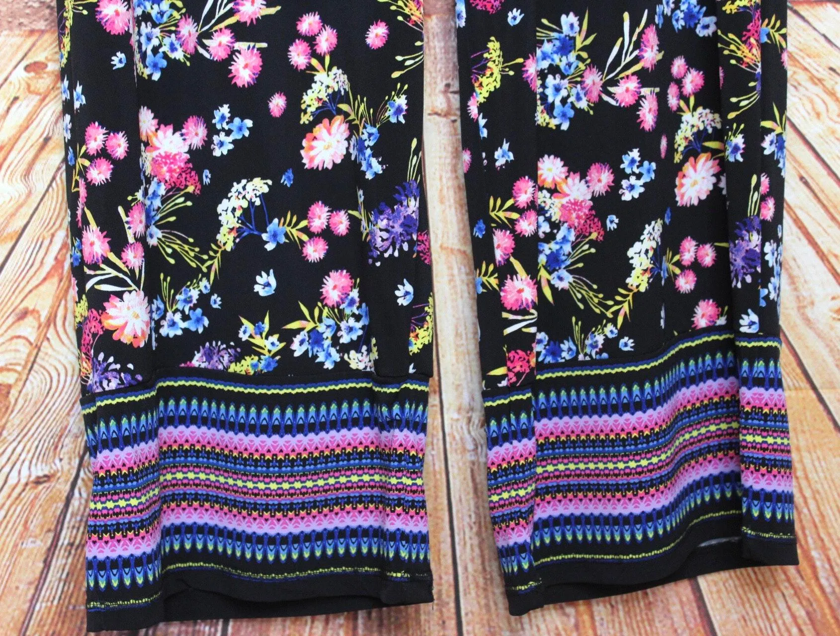 | Floral Wide Leg Palazzo Pants - Image 4