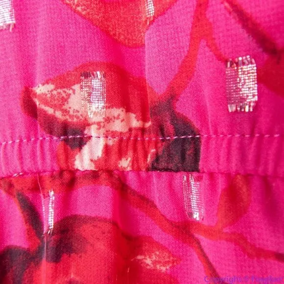 NEW White House Black Market Barbie pink‎ Floral Cold-Shoulder Dress, 6 - Image 15