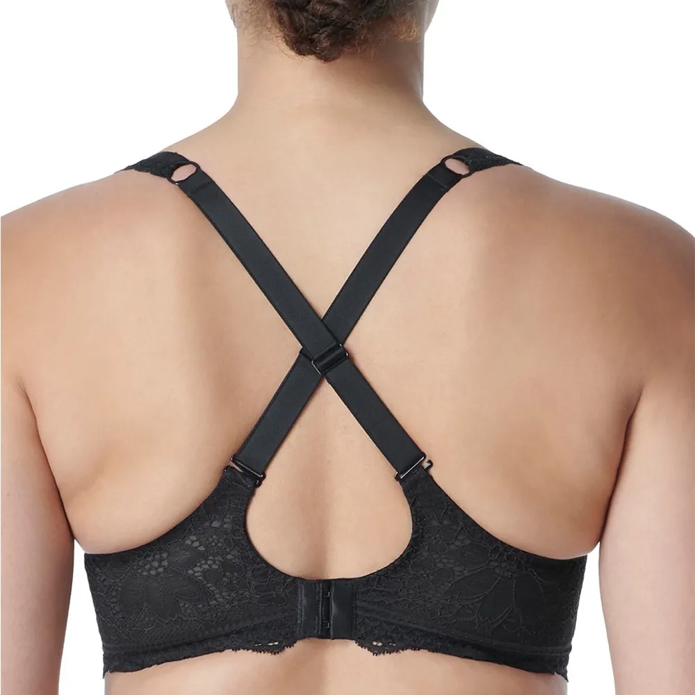 Freesia Full Cup Lace Underwire Bra Black Size undefined - Image 3