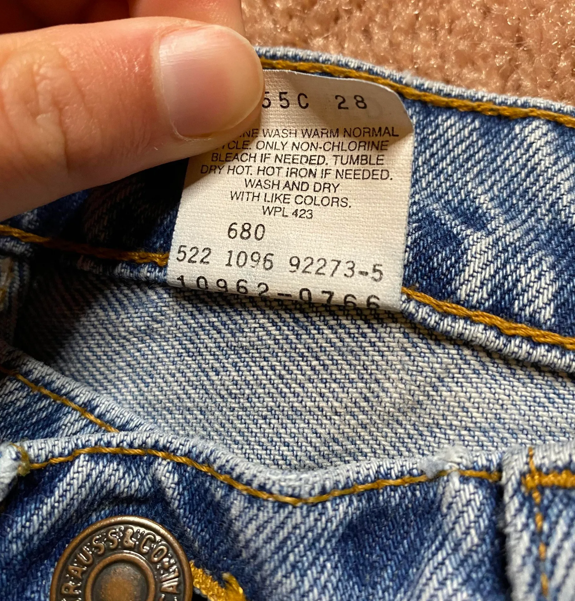 Levi’s Vintage 962 Orange tab  🍊 - Image 9