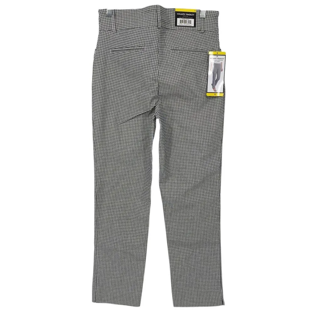 NEW HILARY RADLEY Mid Rise Slim Leg Printed Pull On Pants Small Tummy Control - Image 3