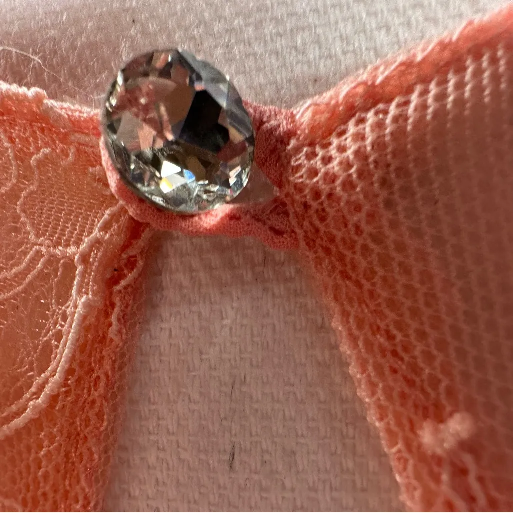 Azazie Peach /‎ Watermelon Color Prom Formal Event Dress - Image 12