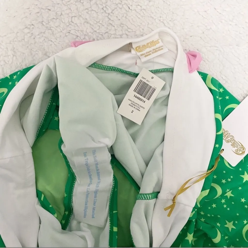 Sailor Moon Sailor Jupiter Cosplay Skirted Swim Bottoms Plus Size 2 Anime Kawaii - Image 10