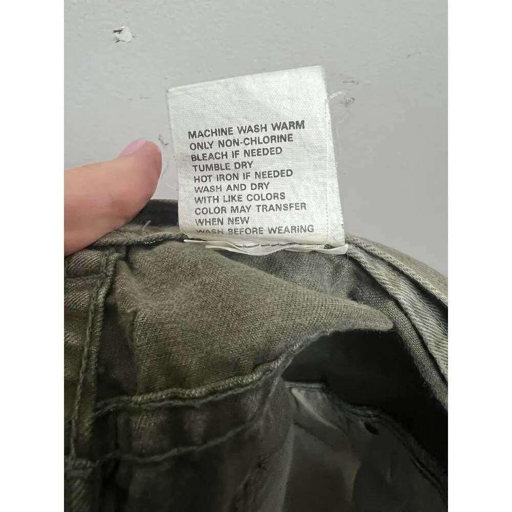 VTG 90's Brittania Green High Waisted Pleated Jeans Women’s Sz. 10 - Image 6