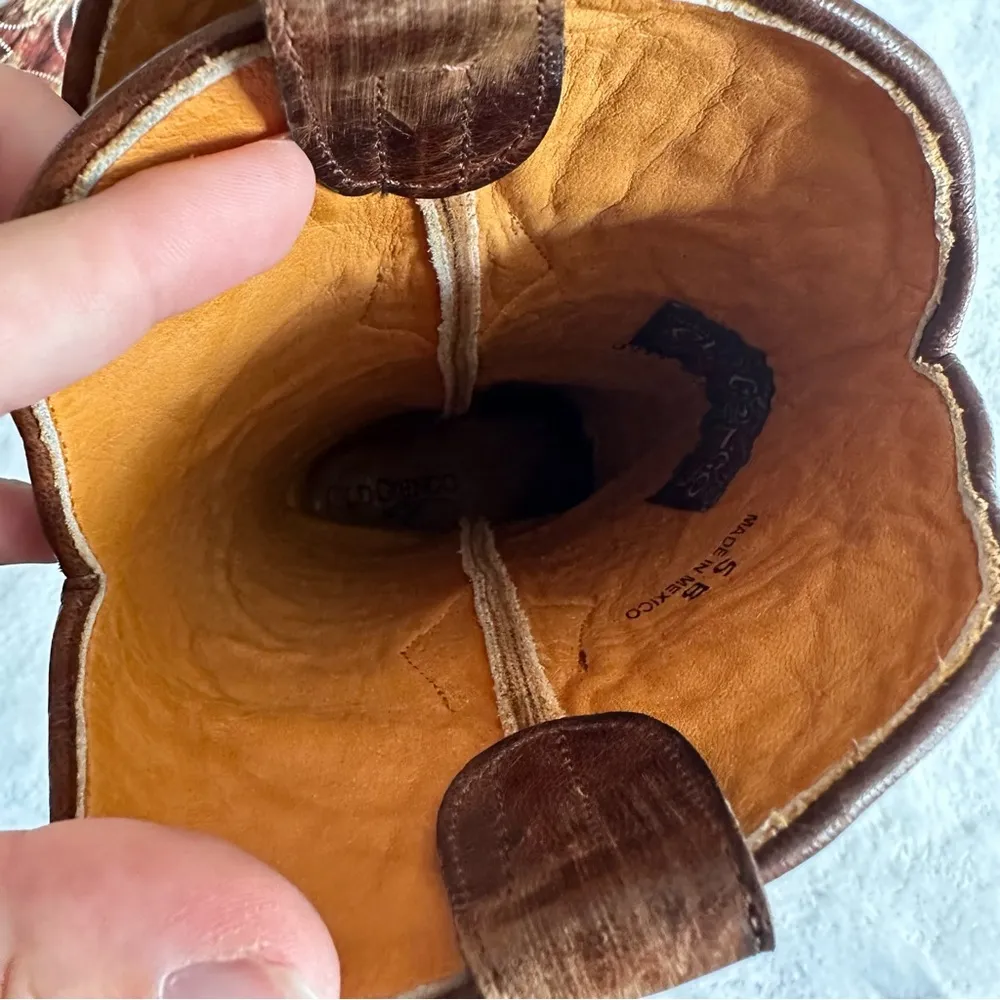 Old Gringo Erin Brass Bone Cowgirl Boot Women’s Size 5B - Image 10