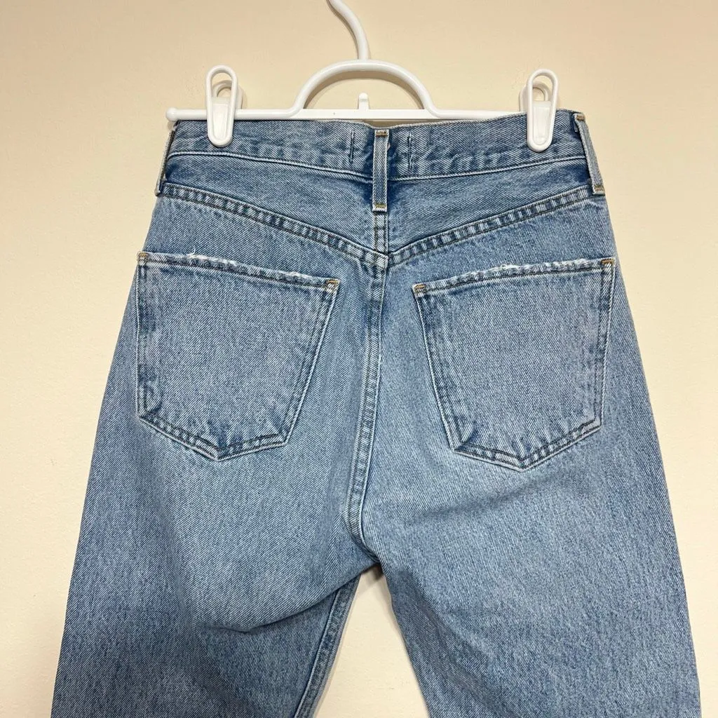 Agolde Cherie High Rise Straight Jeans 23 Women - Image 4