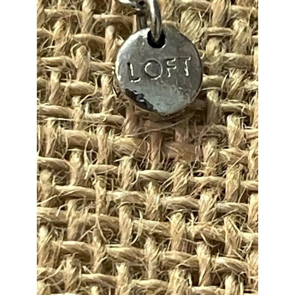 Ann Taylor Loft Multi Chain Link necklace silver t - Image 4