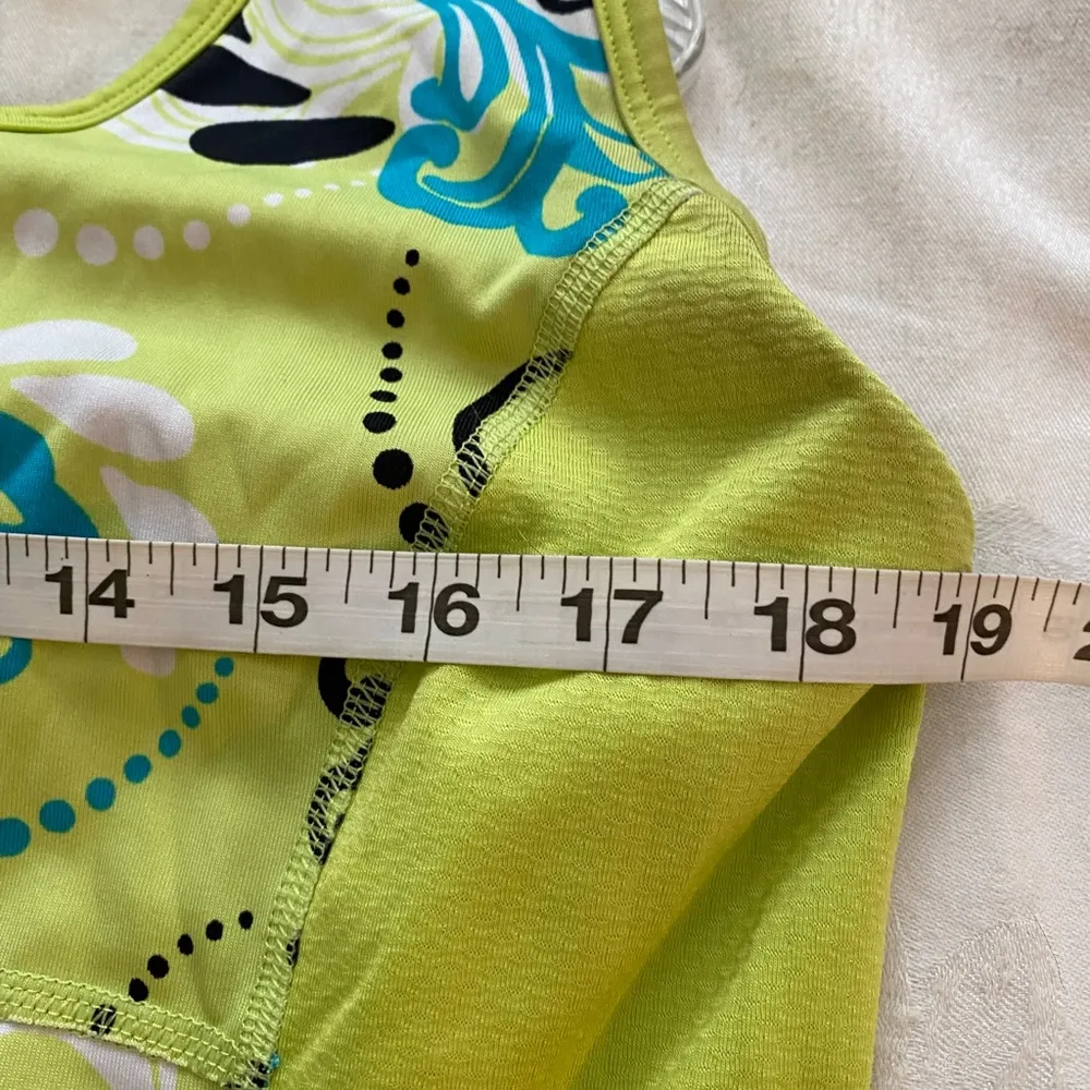 Tek Gear Lime Green Artisan Workout Tank XL - Image 6