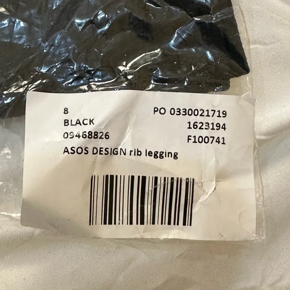 ASOS Brand Black Rib Legging NWT - Image 8