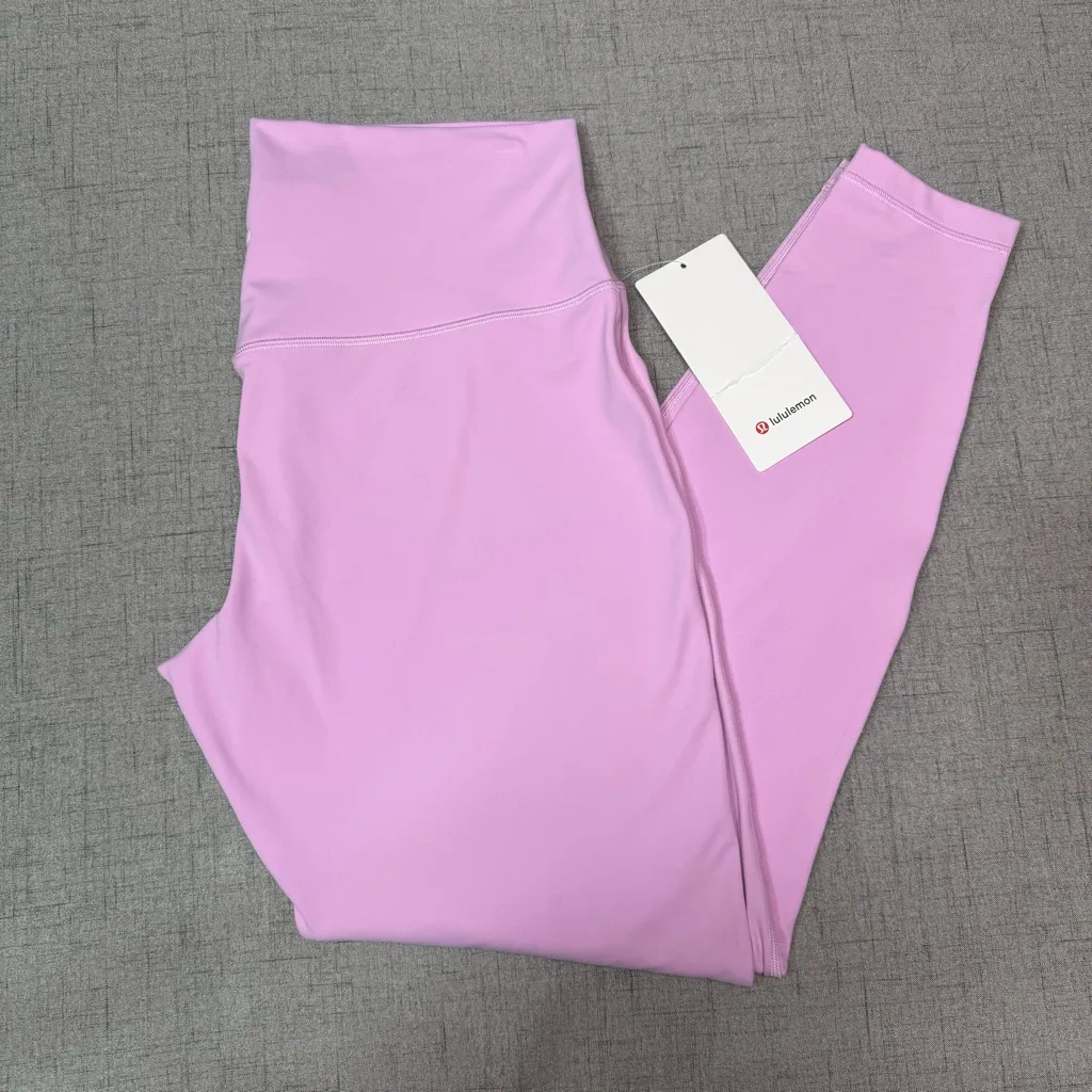 Lululemon Align High Rise Pant Legging 28” VitaPink Pink Size 14 NWT - Image 5