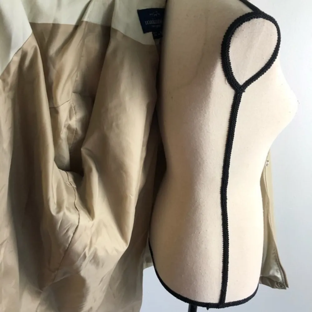 Mackintosh New England Removable Hooded High Neck Tan Anorak Jacket Size M Size M - Image 3